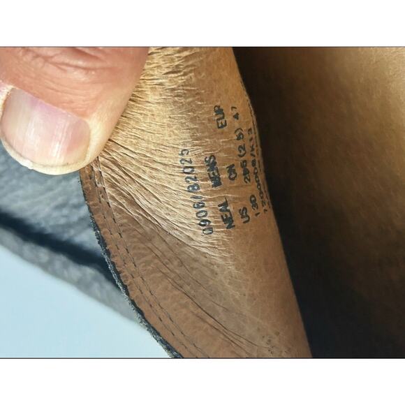 Coach Black Leather Men’s Loafers‎ Size 13 main image 4